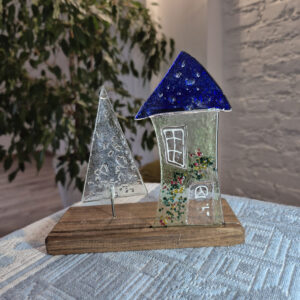 Choinka przy domku FS