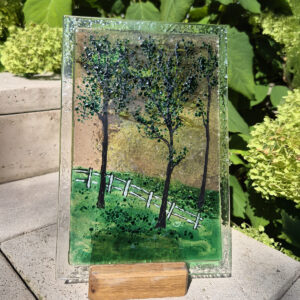 Krajobraz fusing ozdoba obraz stojący