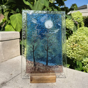 Krajobraz fusing ozdoba obraz stojący