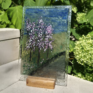 Krajobraz fusing ozdoba obraz stojący